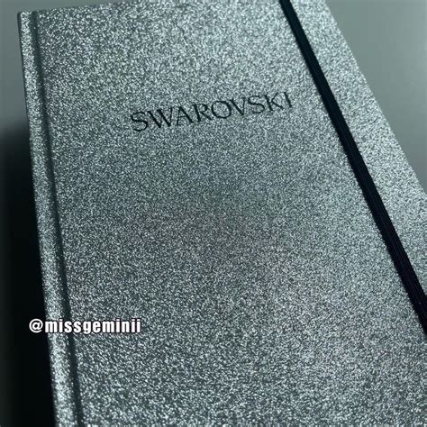 swarovski notebook